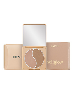 Paese Self Glow Puder brązujący, Light