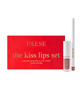 Paese The Kiss Lips Set, 01 Nude Beige