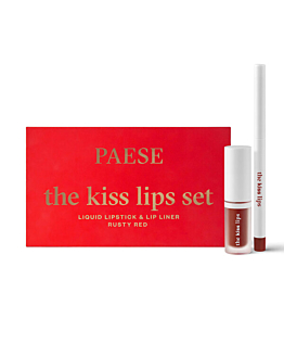 Paese The Kiss Lips Set, 04 Rusty Red