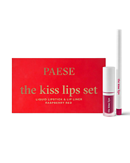 Paese The Kiss Lips Set, 05 Raspberry Red