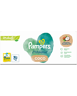 Pampers Harmonie Protection Chusteczki nawilżane 396 szt.