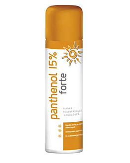 Panthenol 15% Forte Pianka wspomagająca leczenie oparzeń, 150 ml