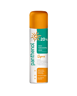 Panthenol 20% Supra Pianka wspomagająca leczenie oparzeń, 150 ml