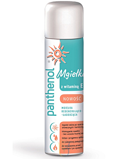 Panthenol Mgiełka regenerująco-łagodząca z witaminą E, 150 ml