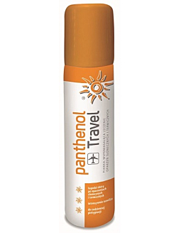 Panthenol Travel Pianka wspomagająca leczenie oparzeń, 90 ml