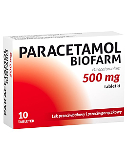 Paracetamol Biofarm 500 mg tabletki 