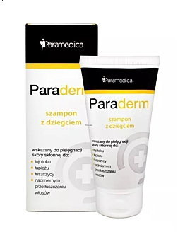 Paraderm Szampon z Dziegciem