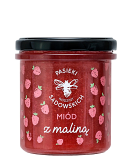 Pasieki Rodziny Sadowskich Miód z Maliną