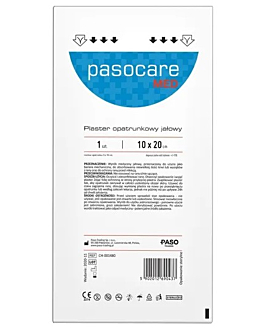 Pasocare Med Plaster z opatrunkiem jałowy 20 x 10 cm 1 szt.