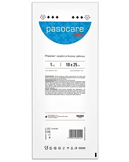 Pasocare Med Plaster z opatrunkiem jałowy 25 x 10 cm 1 szt.