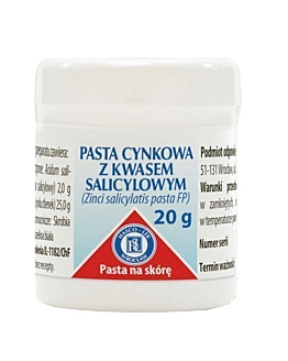 Pasta Cynkowa z kwasem salicylowym 