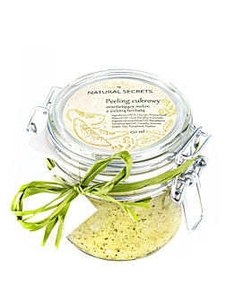 Natural Secrets Peeling Cukrowy Orzeźwiający Melon z Zieloną Herbatą