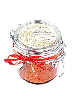 Natural Secrets Peeling Solny Soczysta Wiśnia z Wanilią