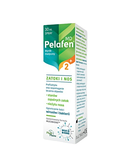 Pelafen MD Zatoki i Nos, Spray do nosa dla dzieci powyżej 2. roku życia i dorosłych