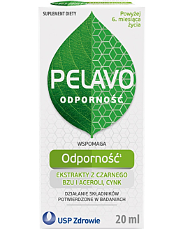 Pelavo Odporność, Krople dla dzieci i niemowląt powyżej 6. miesiąca życia