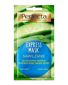 Perfecta Beauty, aloesowa maska intensywnie nawilżająca, 8 ml