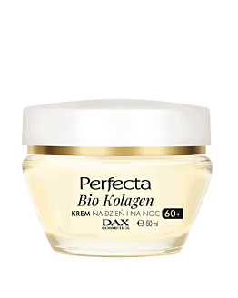 Perfecta Bio Kolagen, przeciwzmarszczkowy krem do twarzy na dzień i na noc 60+, 50 ml