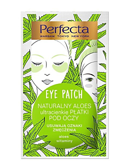 Perfecta Eye Patch, naturalny aloes ultracienkie płatki pod oczy
