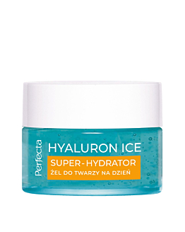 Perfecta Hyaluron Ice, żelowy krem do twarzy na dzień, 50 ml