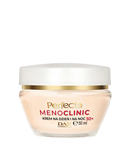 Perfecta Menoclinic, przeciwzmarszczkowy krem do twarzy na dzień i na noc 50+, 50 ml