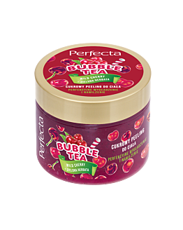 Perfecta Bubble Tea Cukrowy peeling do ciała Wild Cherry