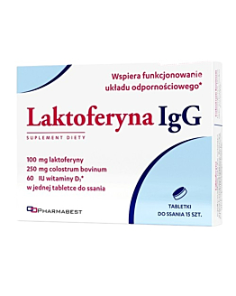 Laktoferyna IGG, Suplement diety wzmacniający odporność, Tabletki do ssania