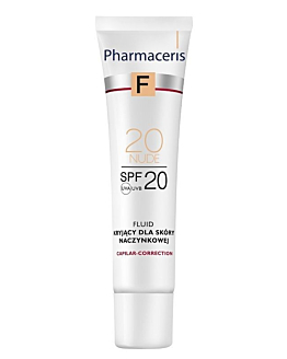 Pharmaceris F Fluid kryjący do cery naczynkowej 20 Nude