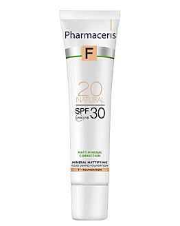 Pharmaceris F Mineralny dermo-fluid matujący SPF30 20 Natural