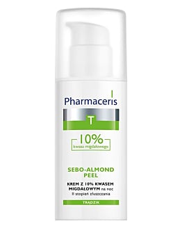 Pharmaceris T Sebo-Almond Peel Crema Notte con Acido Mandelico 10% 50 ml