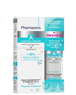 Pharmaceris Zestaw (Hydro Sensilium Wodny krem + Puri Sensilique Tonik-Mgiełka )