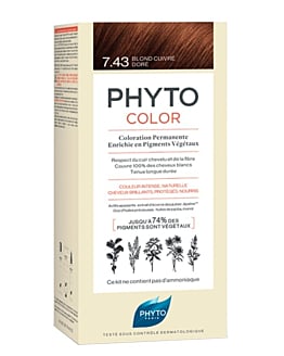Phyto Phytocolor 7.43 Rame Dorato Tintura per Capelli