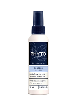 PHYTO Softness Ekspresowe mleczko ułatwiające rozczesywanie wszystkich rodzajów włosów