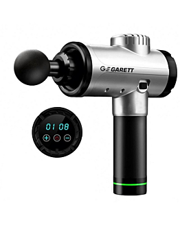 Garett Beauty Powerful Pistolet Do Masażu Srebrny