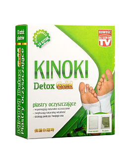 Aura Herbals Kinoki Detox Gold, Plastry oczyszczające
