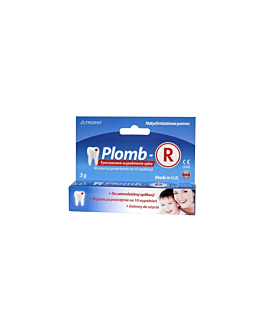 Plomb-R Tymczasowe wypełnienie zęba Pasta, 3 g