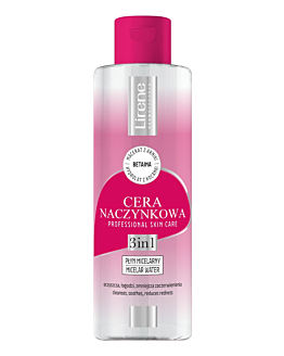 Lirene Dermoprogram 3w1 - Cera Naczynkowa Płyn micelarny 3w1 200ml