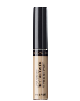 The Saem Cover Perfection Tip Concealer Correttore Viso, 1.5 Natural