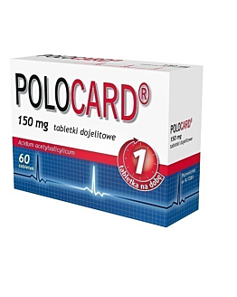 Polocard 150 mg tabletki dojelitowe 