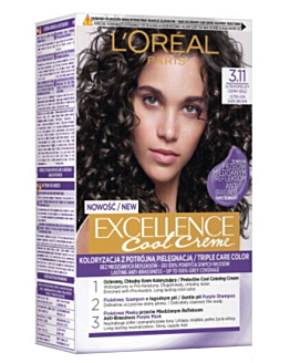 L’Oréal Excellence Farba do włosów Cool Creme 3.11