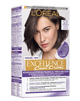 L’Oréal Excellence Farba do włosów Cool Creme 5.11
