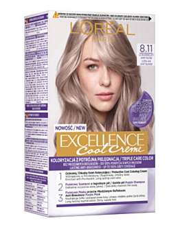 L’Oréal Excellence Farba do włosów Cool Creme 8.11