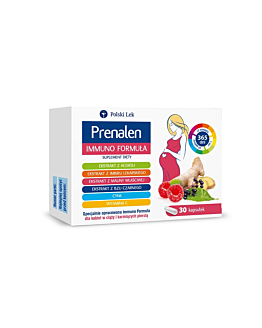 Prenalen Immuno Formuła, Suplement diety na wzmocnienie odporności, Kapsułki