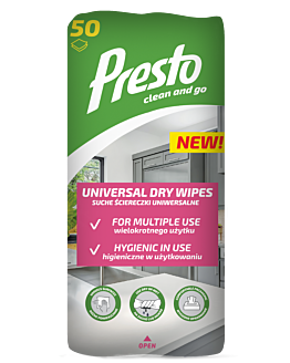 Presto Uniwersalne Suche Ściereczki Flow Pack