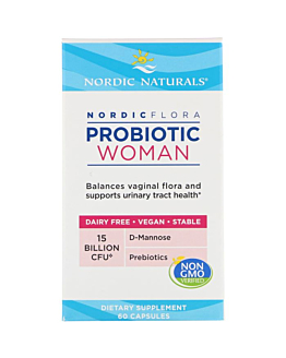Nordic Naturals Flora Probiotic Woman, Probiotyk dla kobiet, Kapsułki
