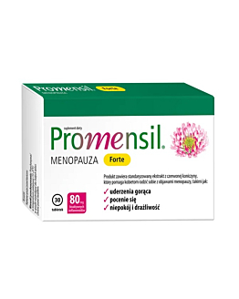 Promensil Forte Preparat łagodzący objawy menopauzy Tabletki, 30 szt.
