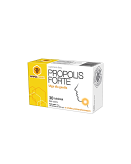 Propolis Forte, Tabletki do ssania, Smak pomarańczowy