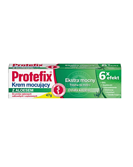 Protefix Ekstra, Krem mocujący do protez zębowych z aloesem 