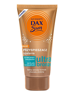 Dax Sun Travel Przyspieszacz opalania ze złotymi drobinkami