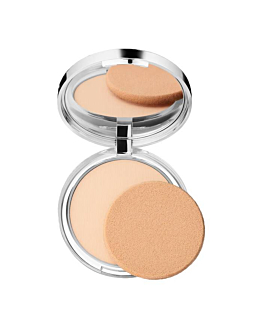 Clinique Stay Matte Cipria Compatta, 01 Stay Buff