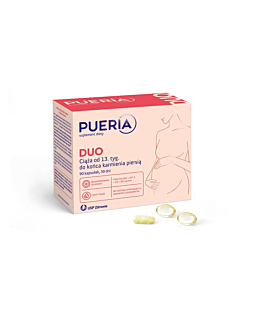 Pueria Duo Suplement diety dla kobiet w ciąży (od 13. tygodnia) i karmiących piersią Kapsułki